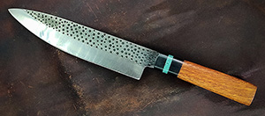 JN Coltello da Cucina-Chef fatto a mano CCJ28c